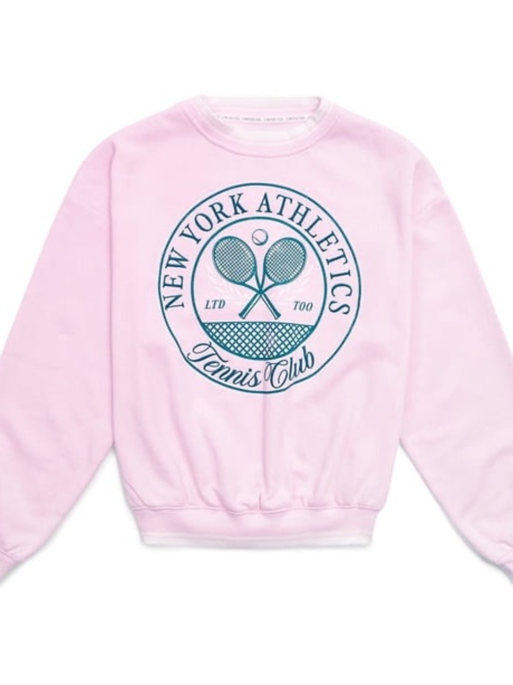 Limited Too Pink New York Athletic Tennis Club Sweatshirt